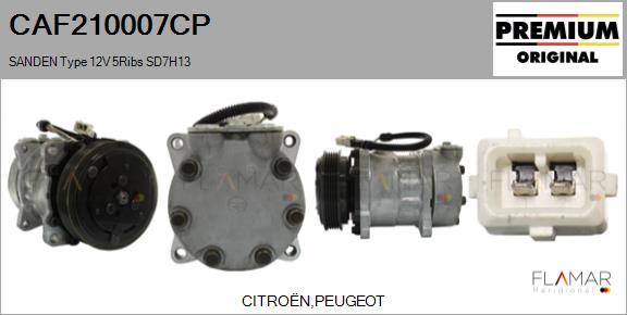 FLAMAR CAF210007CP - Compresseur, climatisation droxauto.com
