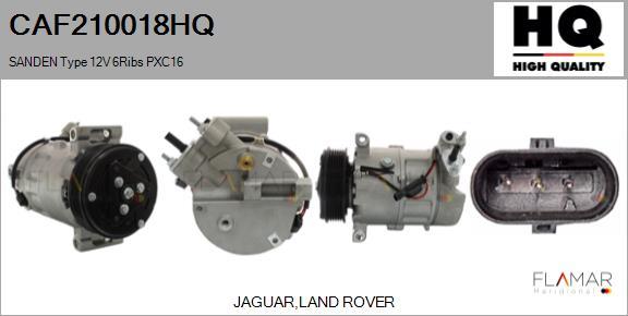 FLAMAR CAF210018HQ - Compresseur, climatisation droxauto.com