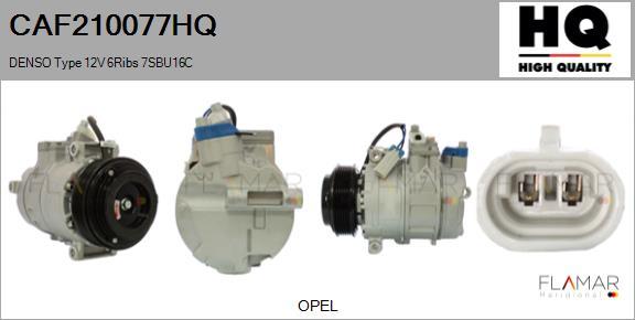 FLAMAR CAF210077HQ - Compresseur, climatisation droxauto.com