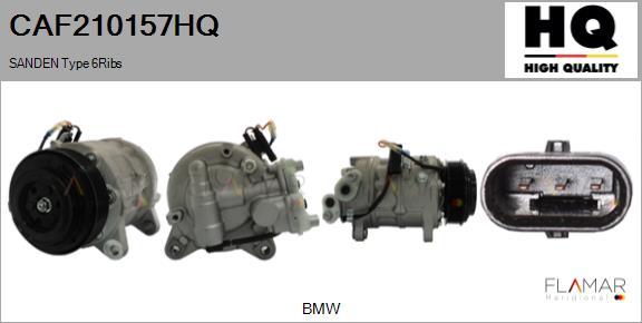 FLAMAR CAF210157HQ - Compresseur, climatisation droxauto.com