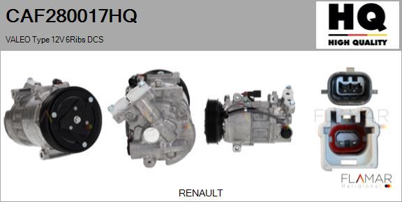 FLAMAR CAF280017HQ - Compresseur, climatisation droxauto.com