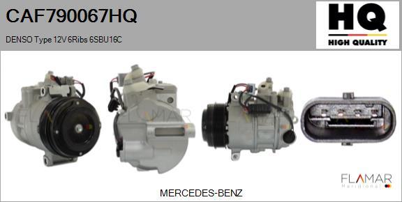 FLAMAR CAF790067HQ - Compresseur, climatisation droxauto.com
