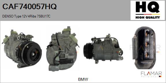 FLAMAR CAF740057HQ - Compresseur, climatisation droxauto.com