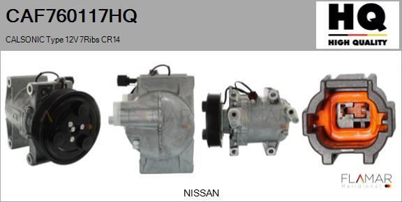FLAMAR CAF760117HQ - Compresseur, climatisation droxauto.com
