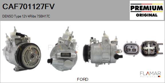FLAMAR CAF701127FV - Compresseur, climatisation droxauto.com
