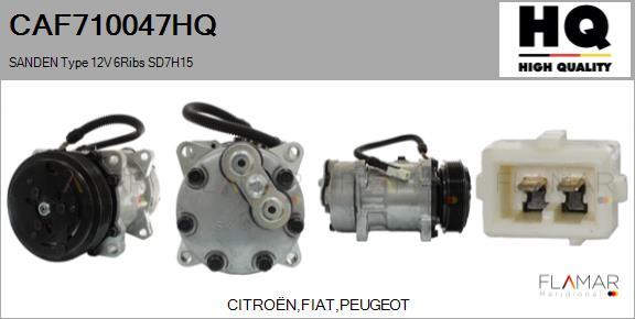 FLAMAR CAF710047HQ - Compresseur, climatisation droxauto.com