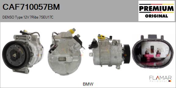 FLAMAR CAF710057BM - Compresseur, climatisation droxauto.com