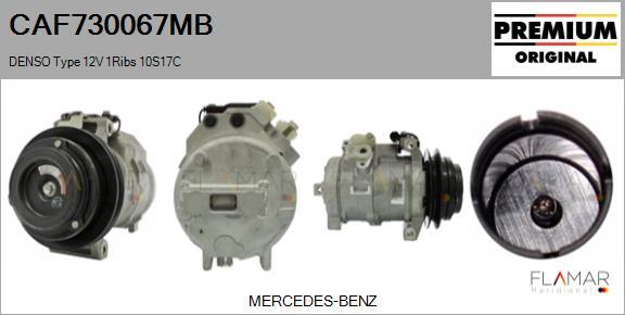 FLAMAR CAF730067MB - Compresseur, climatisation droxauto.com