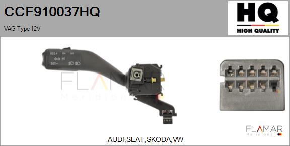 FLAMAR CCF910037HQ
 - Commutateur de colonne de direction droxauto.com