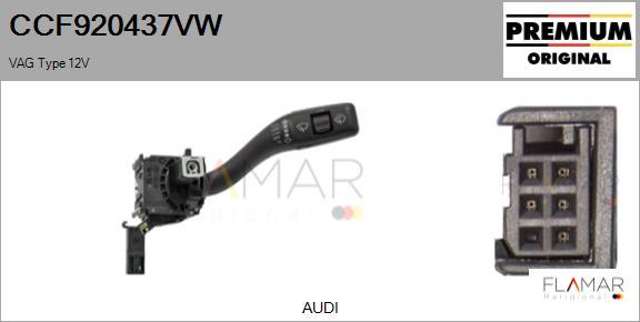 FLAMAR CCF920437VW - Commutateur de colonne de direction droxauto.com