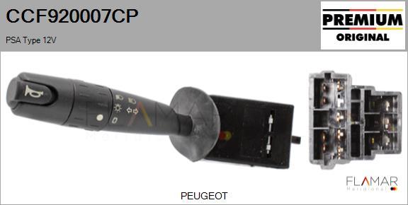 FLAMAR CCF920007CP
 - Commutateur de colonne de direction droxauto.com