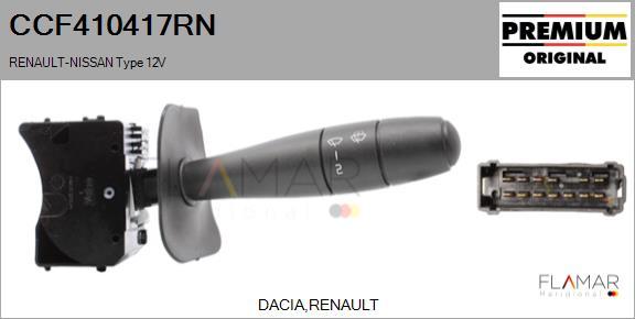 FLAMAR CCF410417RN
 - Commutateur de colonne de direction droxauto.com