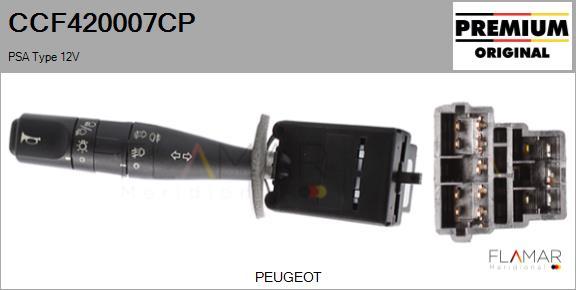 FLAMAR CCF420007CP
 - Commutateur de colonne de direction droxauto.com