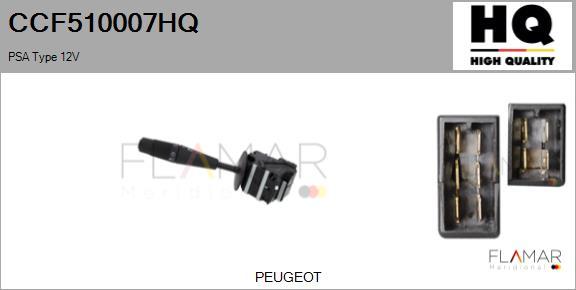 FLAMAR CCF510007HQ - Commutateur de colonne de direction droxauto.com