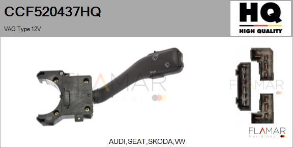 FLAMAR CCF520437HQ
 - Commutateur de colonne de direction droxauto.com