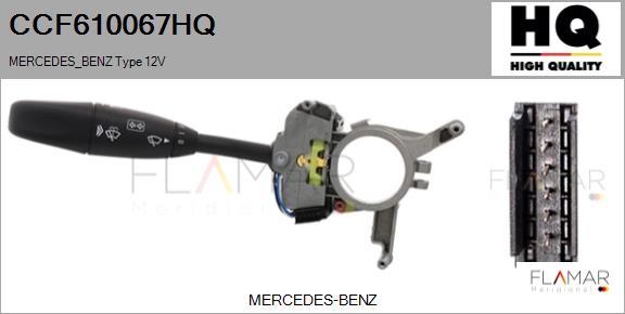 FLAMAR CCF610067HQ - Commutateur de colonne de direction droxauto.com
