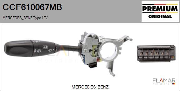FLAMAR CCF610067MB
 - Commutateur de colonne de direction droxauto.com