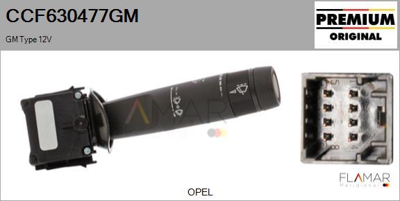 FLAMAR CCF630477GM
 - Commutateur de colonne de direction droxauto.com