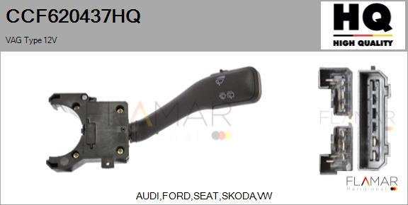 FLAMAR CCF620437HQ
 - Commutateur de colonne de direction droxauto.com