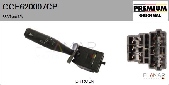 FLAMAR CCF620007CP
 - Commutateur de colonne de direction droxauto.com