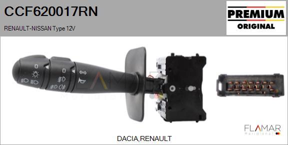 FLAMAR CCF620017RN
 - Commutateur de colonne de direction droxauto.com