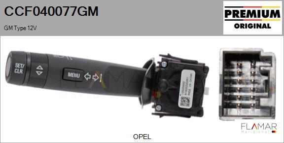 FLAMAR CCF040077GM
 - Commutateur de colonne de direction droxauto.com