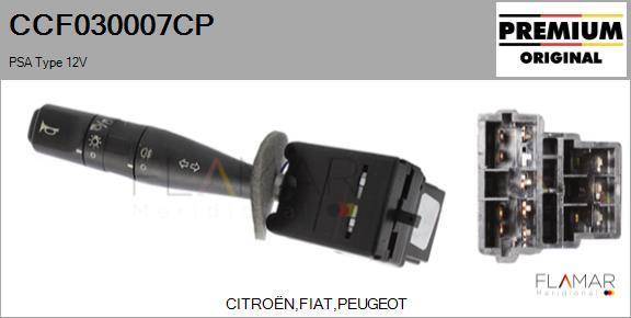 FLAMAR CCF030007CP
 - Commutateur de colonne de direction droxauto.com