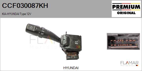 FLAMAR CCF030087KH
 - Commutateur de colonne de direction droxauto.com