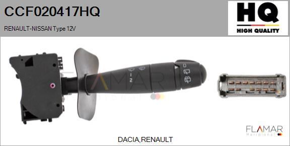 FLAMAR CCF020417HQ
 - Commutateur de colonne de direction droxauto.com