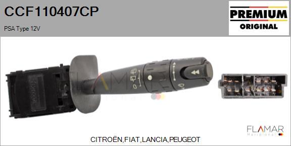 FLAMAR CCF110407CP
 - Commutateur de colonne de direction droxauto.com