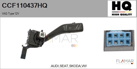 FLAMAR CCF110437HQ
 - Commutateur de colonne de direction droxauto.com
