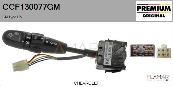 FLAMAR CCF130077GM
 - Commutateur de colonne de direction droxauto.com