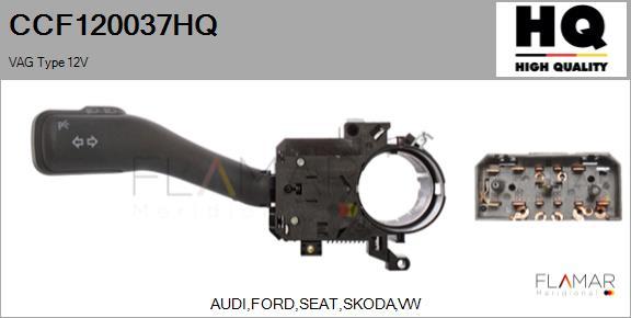 FLAMAR CCF120037HQ
 - Commutateur de colonne de direction droxauto.com