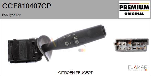 FLAMAR CCF810407CP
 - Commutateur de colonne de direction droxauto.com