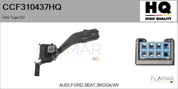 FLAMAR CCF310437HQ
 - Commutateur de colonne de direction droxauto.com
