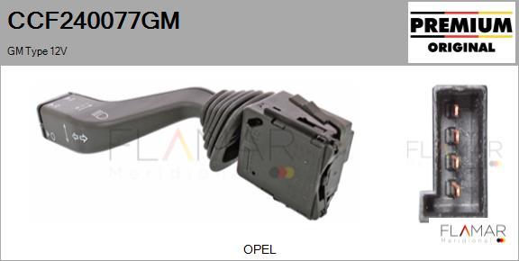 FLAMAR CCF240077GM
 - Commutateur de colonne de direction droxauto.com