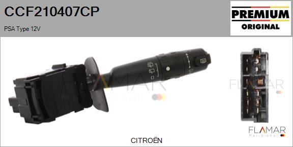 FLAMAR CCF210407CP
 - Commutateur de colonne de direction droxauto.com