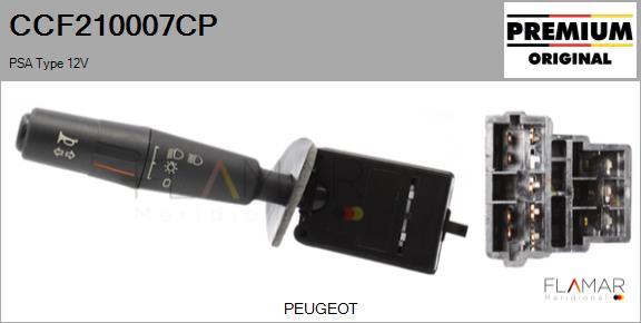 FLAMAR CCF210007CP
 - Commutateur de colonne de direction droxauto.com
