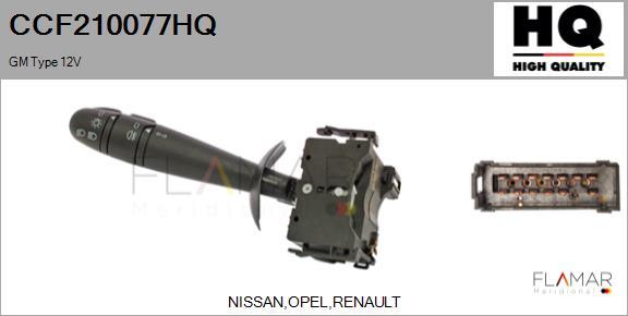 FLAMAR CCF210077HQ
 - Commutateur de colonne de direction droxauto.com