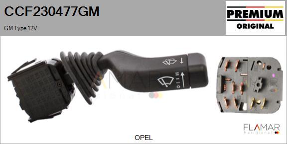 FLAMAR CCF230477GM
 - Commutateur de colonne de direction droxauto.com