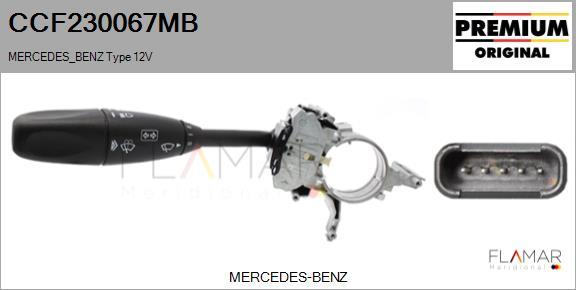FLAMAR CCF230067MB
 - Commutateur de colonne de direction droxauto.com