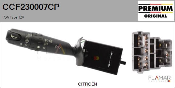 FLAMAR CCF230007CP
 - Commutateur de colonne de direction droxauto.com