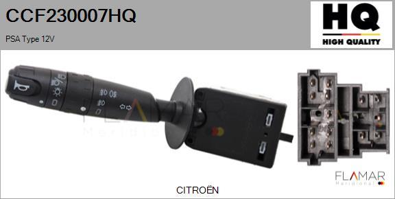 FLAMAR CCF230007HQ - Commutateur de colonne de direction droxauto.com