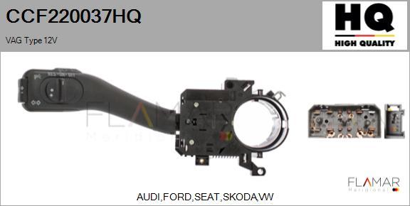 FLAMAR CCF220037HQ
 - Commutateur de colonne de direction droxauto.com