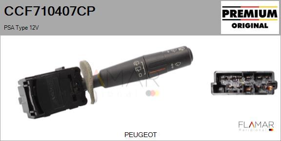 FLAMAR CCF710407CP
 - Commutateur de colonne de direction droxauto.com