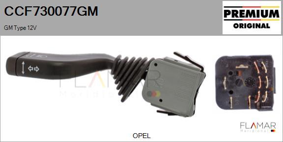 FLAMAR CCF730077GM
 - Commutateur de colonne de direction droxauto.com