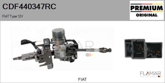 FLAMAR CDF440347RC - Colonne de direction droxauto.com