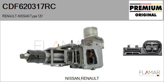 FLAMAR CDF620317RC - Colonne de direction droxauto.com
