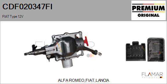 FLAMAR CDF020347FI - Colonne de direction droxauto.com