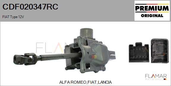 FLAMAR CDF020347RC - Colonne de direction droxauto.com